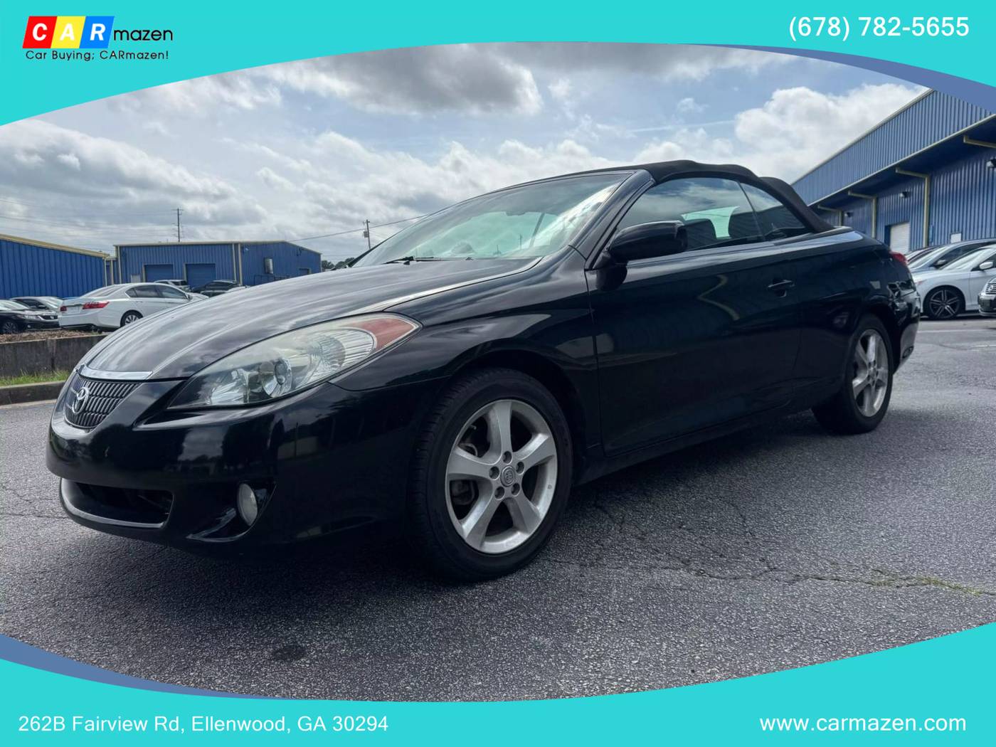 2006 Toyota Camry Solara SLE V6 — Convertible — 108,576 mi — Ellenwood, GA