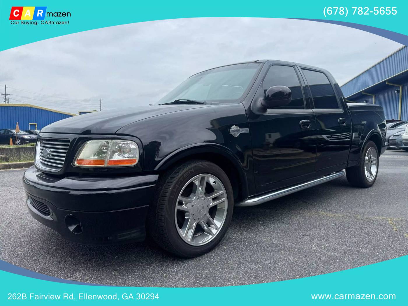 2002 Ford F-150 Harley-Davidson — Pickup Truck — 102,640 mi — Ellenwood, GA
