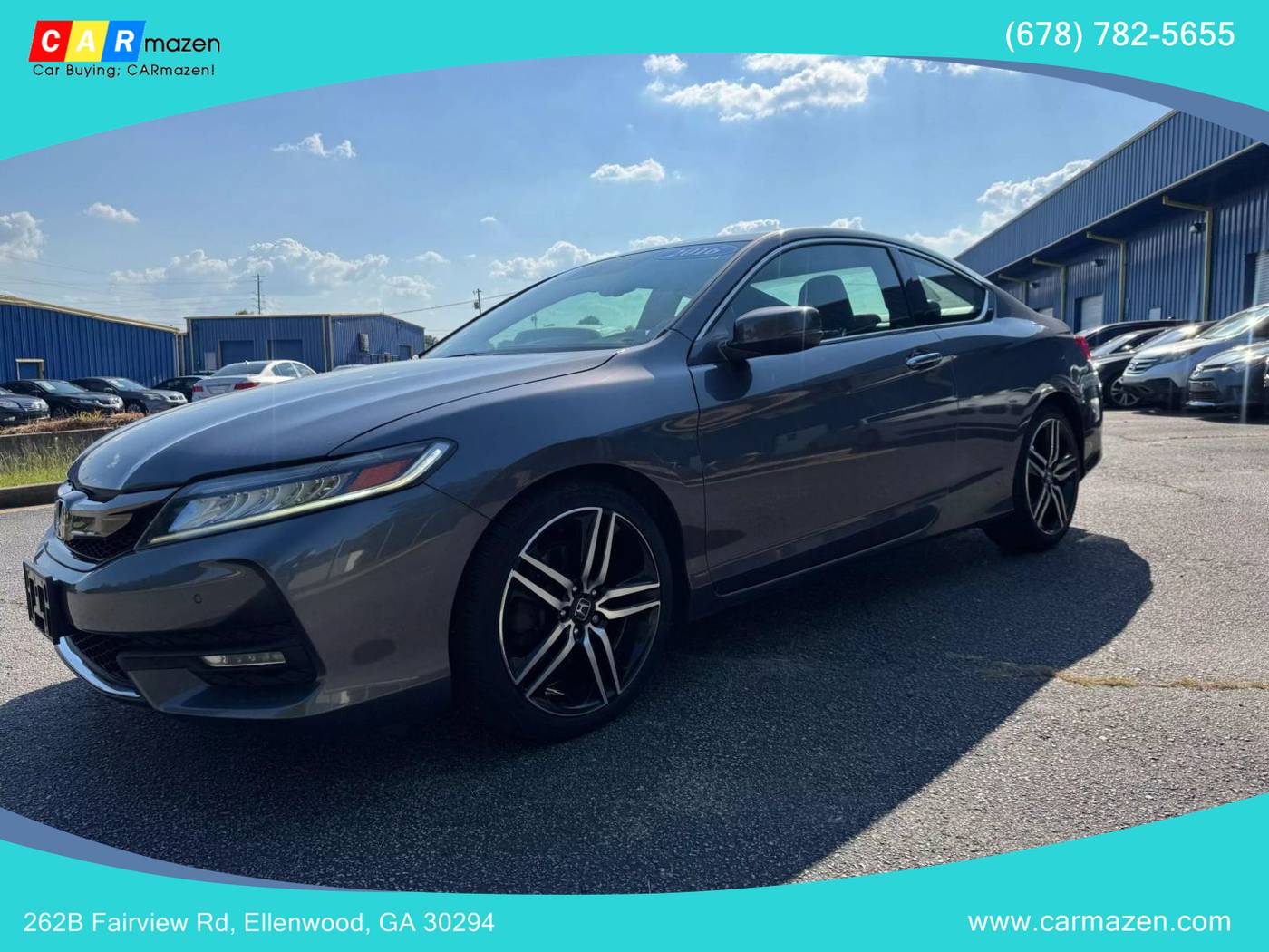 2016 Honda Accord Touring — Coupe — 153,979 mi — Ellenwood, GA