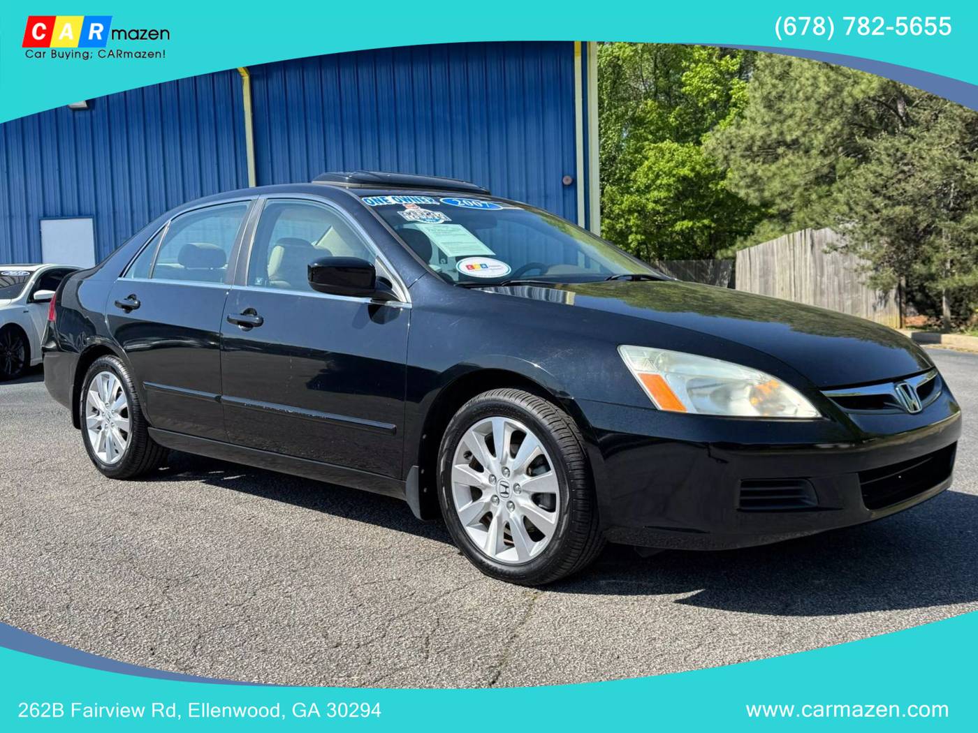 2007 Honda Accord EX-L V6 — Sedan — 109,426 mi — Ellenwood, GA