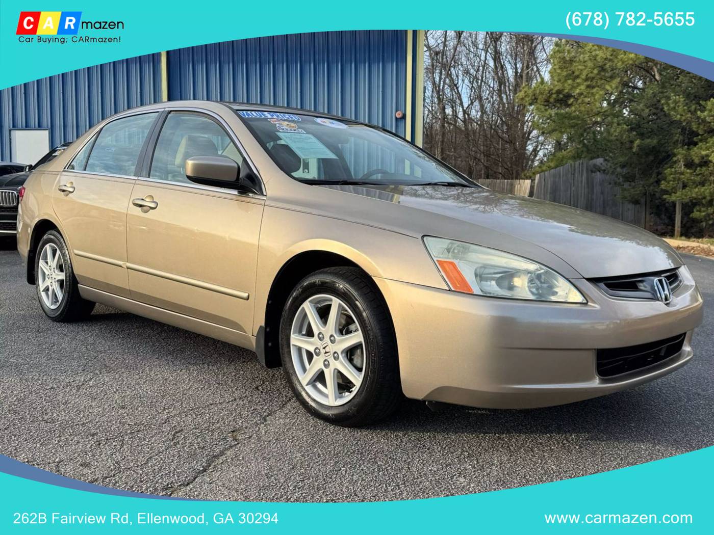 2003 Honda Accord EX V6 — Sedan — 150,689 mi — Ellenwood, GA