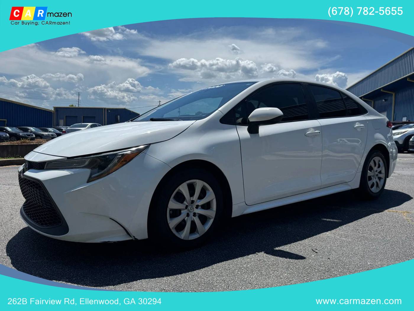 2020 Toyota Corolla LE — Sedan — 162,722 mi — Ellenwood, GA