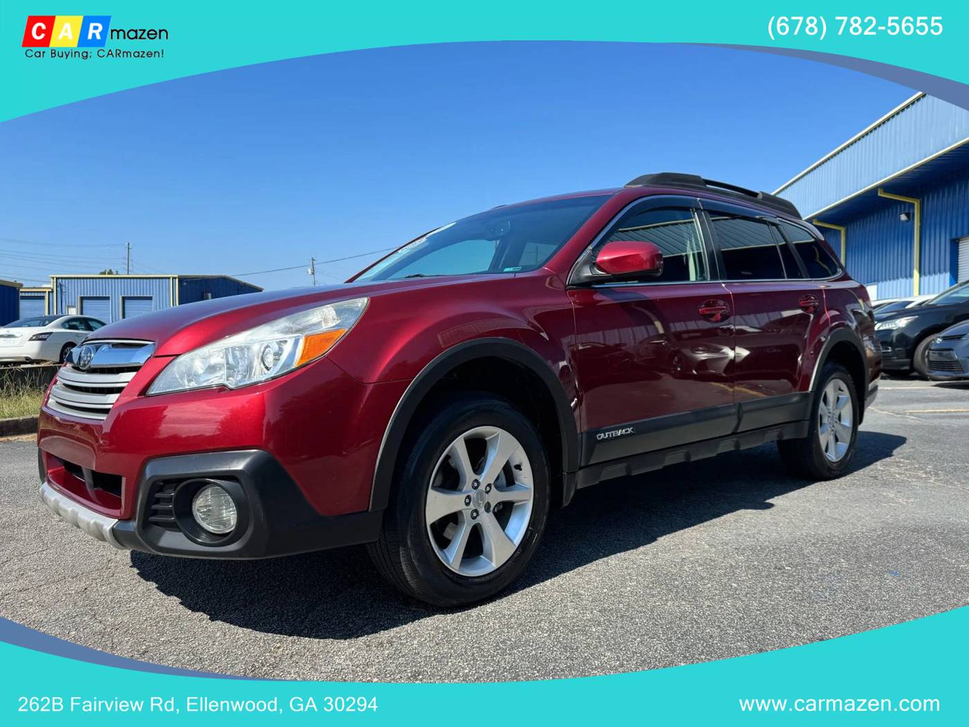 2014 Subaru Outback 2.5i Limited — SUV — 134,185 mi — Ellenwood, GA