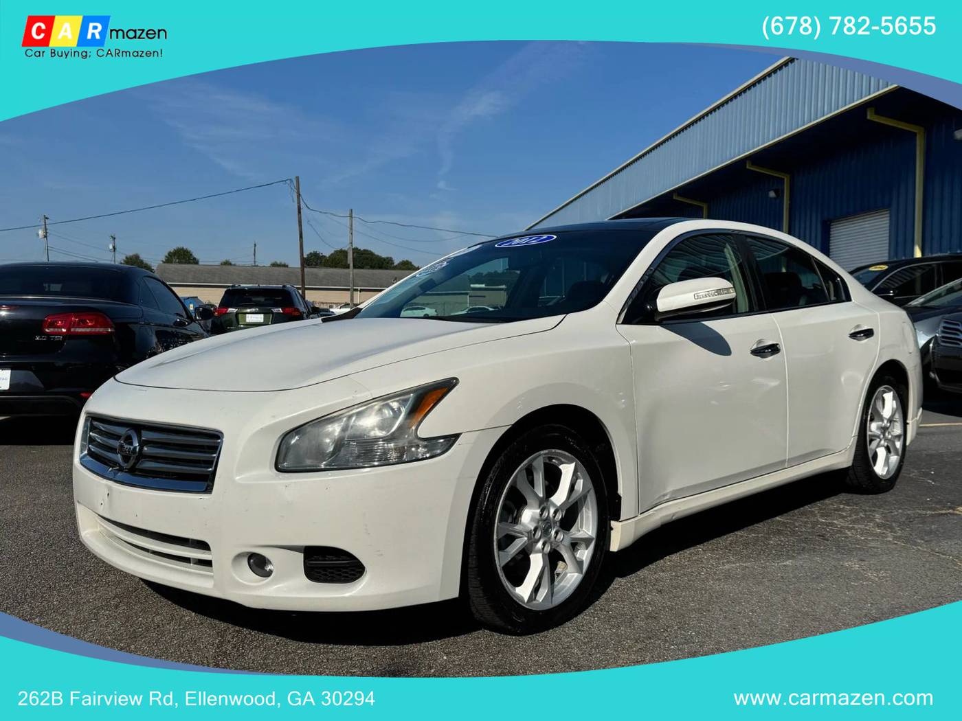 2012 Nissan Maxima SV — Sedan — 32,709 mi — Ellenwood, GA