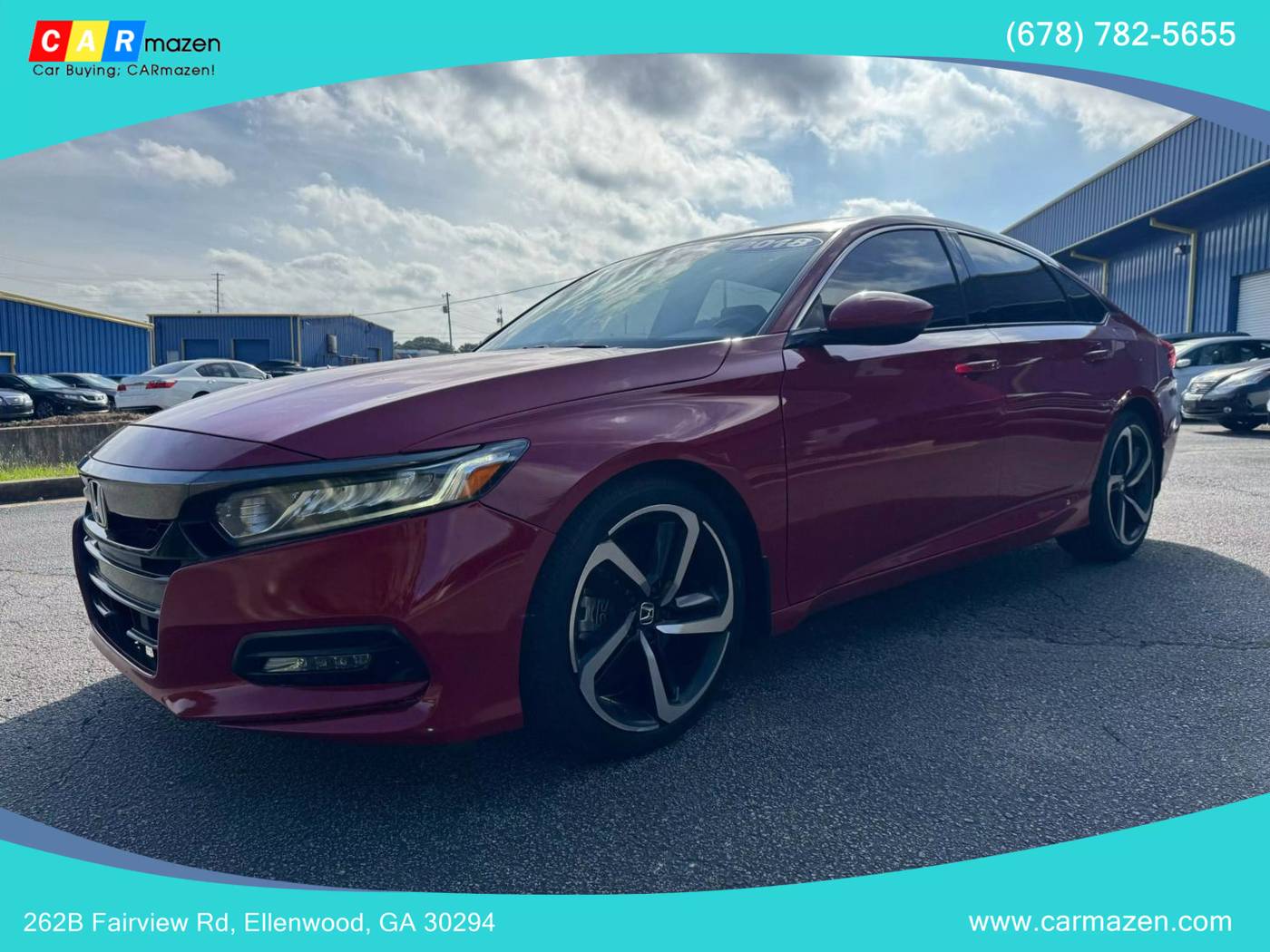 2018 Honda Accord Sport — Sedan — 163,564 mi — Ellenwood, GA