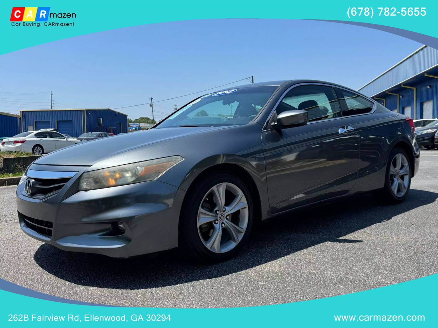 2012 Honda Accord EX-L V6 — Coupe — 155,640 mi — Ellenwood, GA