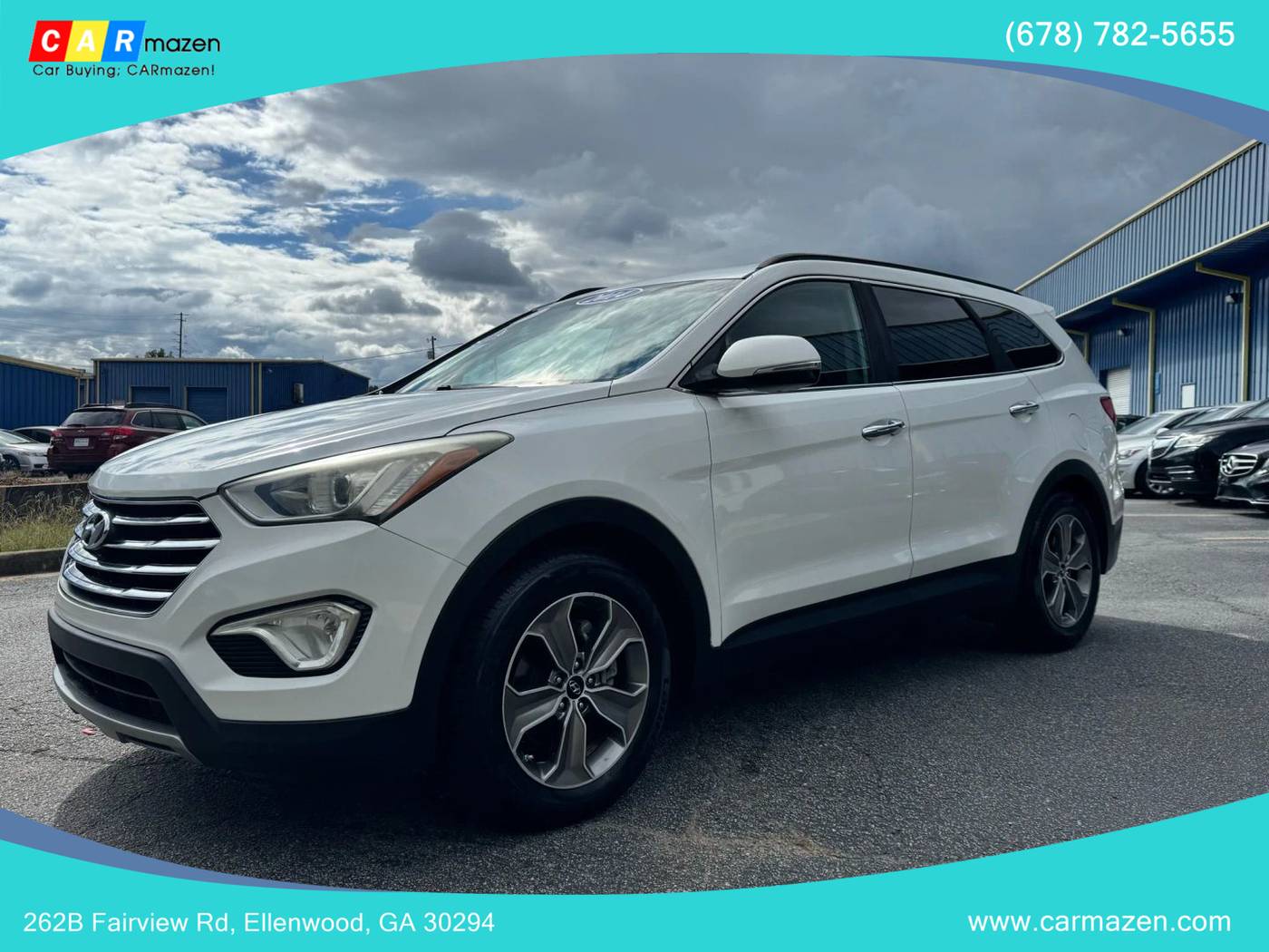 2014 Hyundai Santa Fe Limited — SUV — 72,715 mi — Ellenwood, GA
