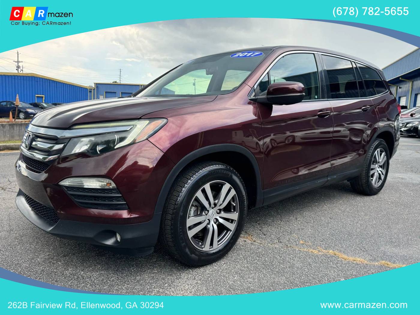 2017 Honda Pilot EX-L — SUV — 103,316 mi — Ellenwood, GA