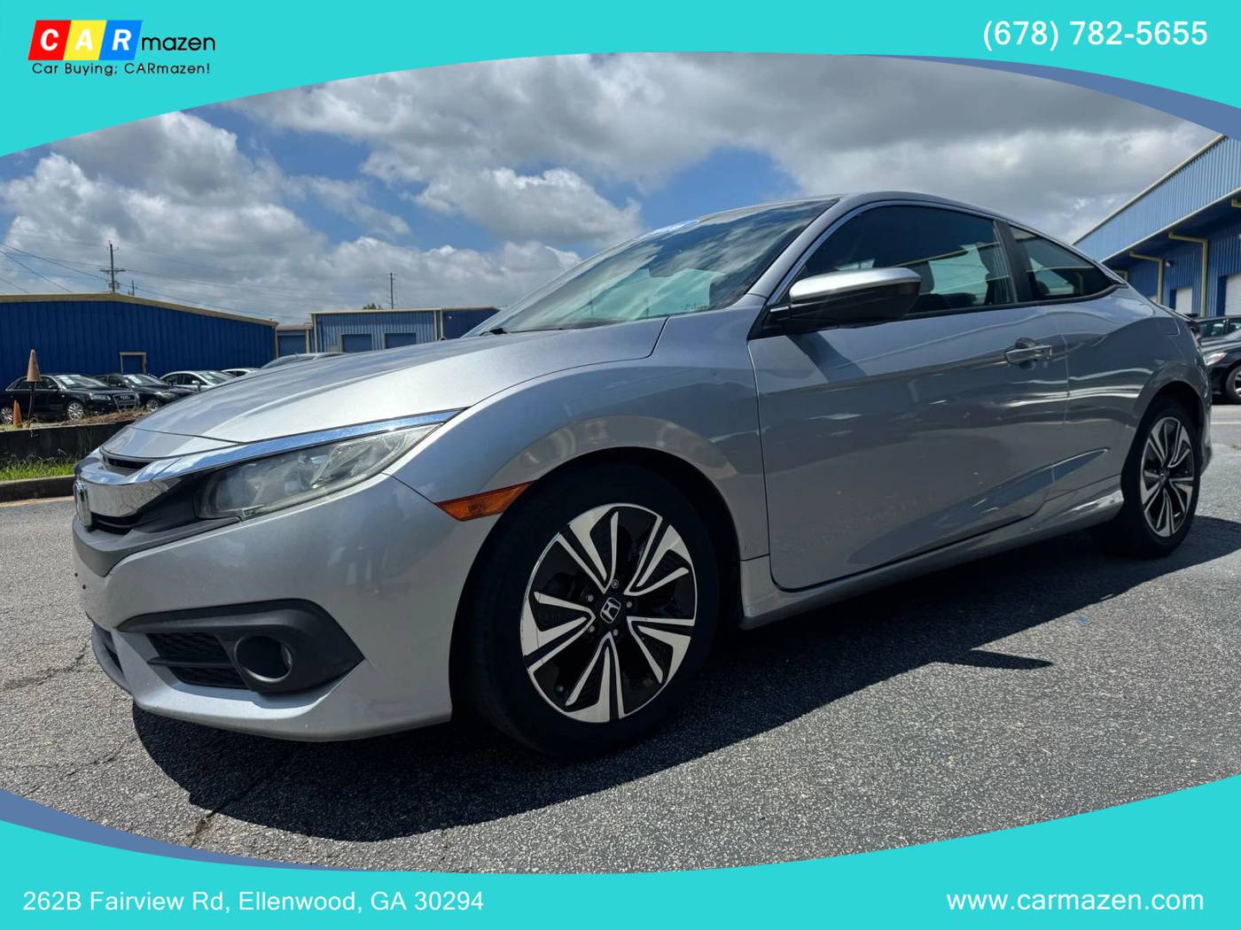 2016 Honda Civic EX-L — Coupe — 99,494 mi — Ellenwood, GA