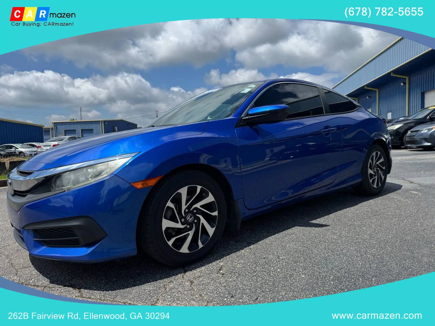 2018 Honda Civic LX — Coupe — 81,692 mi — Ellenwood, GA