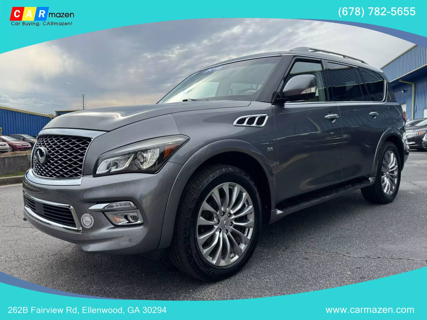 2016 INFINITI QX80 Standard — SUV — 98,011 mi — Ellenwood, GA