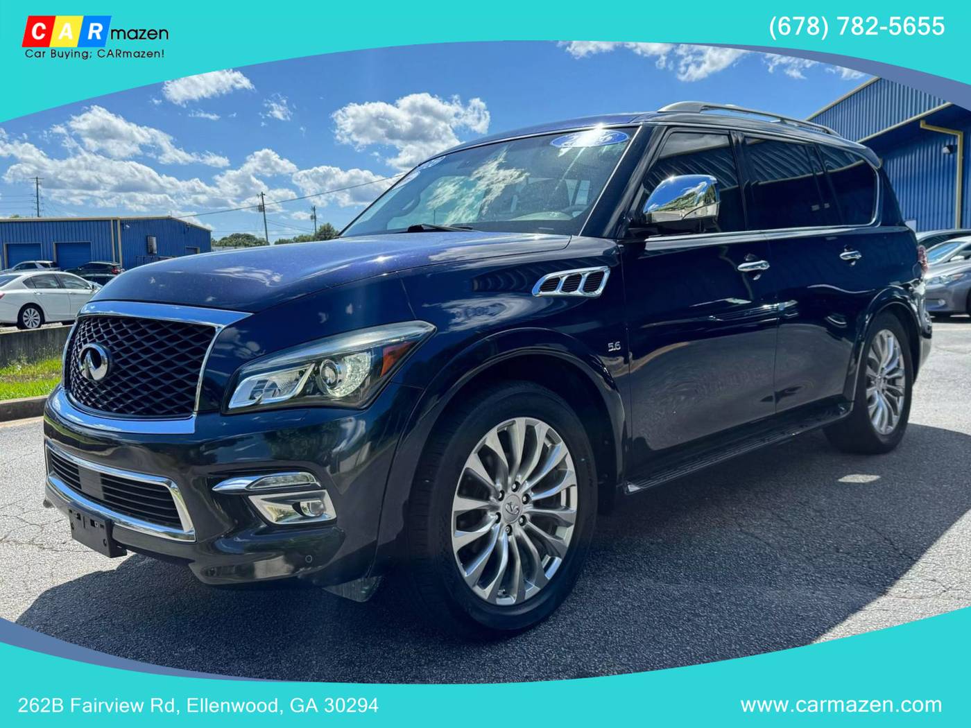 2016 INFINITI QX80 Standard — SUV — 86,719 mi — Ellenwood, GA