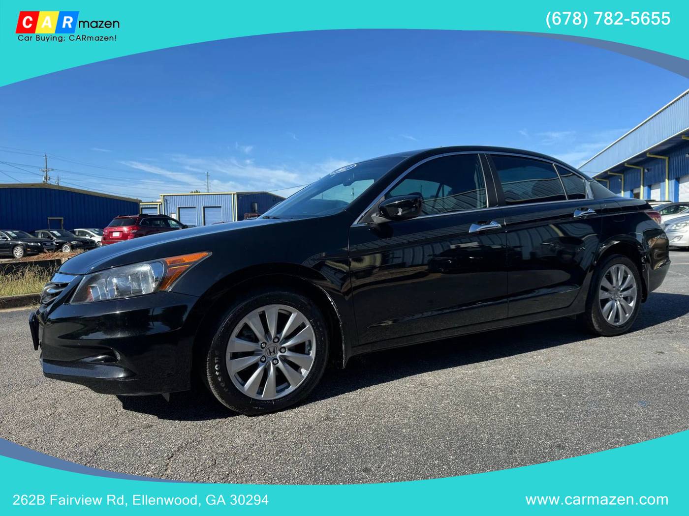 2012 Honda Accord EX-L V6 — Sedan — 88,086 mi — Ellenwood, GA