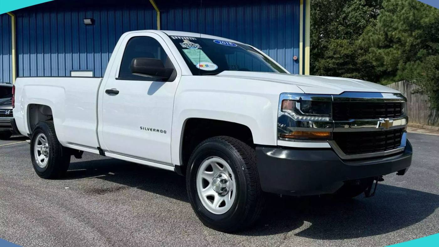 2018 Chevrolet Silverado 1500 WT — Pickup Truck — 69,639 mi — Ellenwood, GA