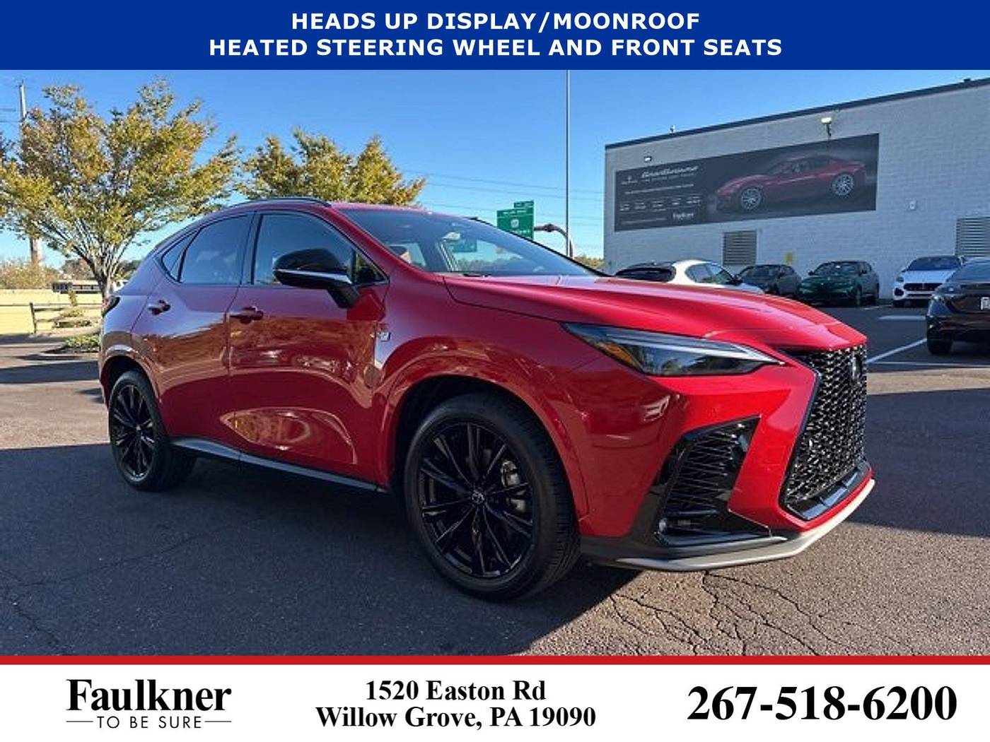 2025 Lexus NX NX 350 F SPORT Handling — SUV — 450 mi — Willow Grove, PA