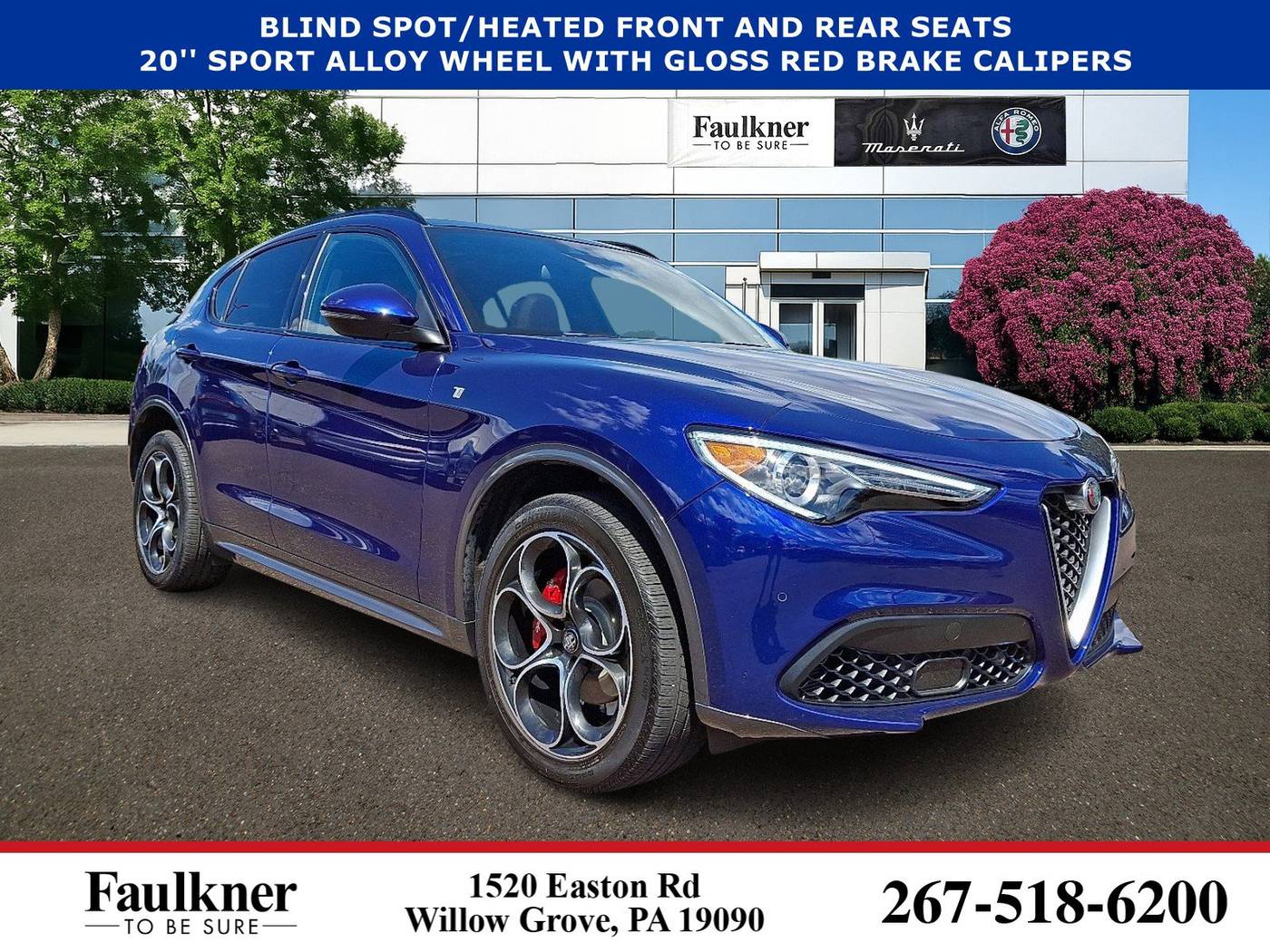 2023 Alfa Romeo Stelvio Ti — SUV — 24,700 mi — Willow Grove, PA
