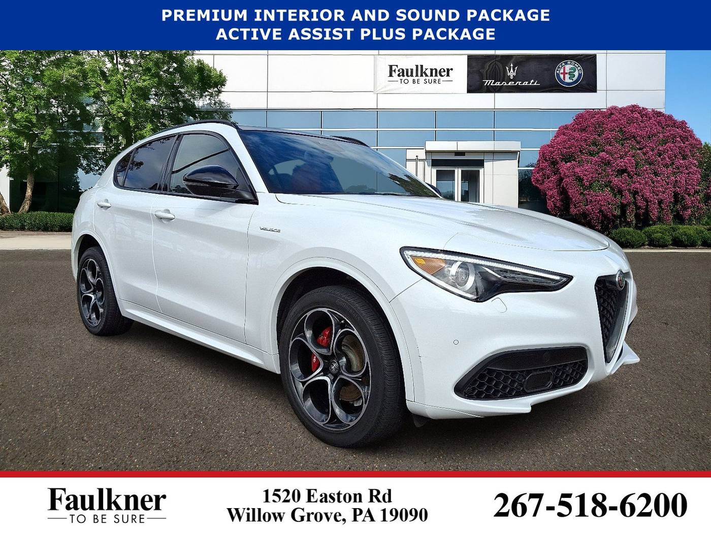 2023 Alfa Romeo Stelvio Veloce — SUV — 22,249 mi — Willow Grove, PA