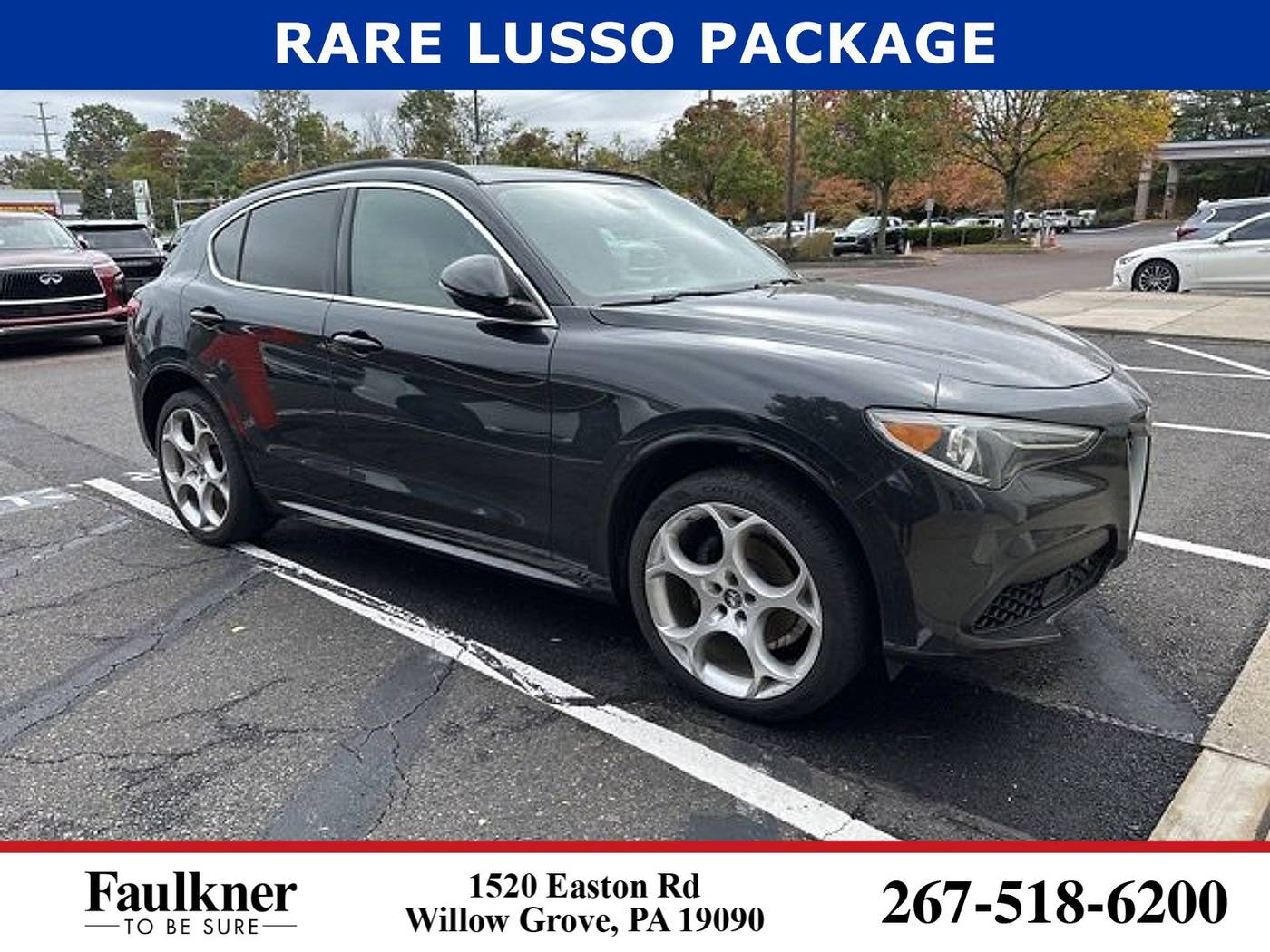 2023 Alfa Romeo Stelvio Lusso — SUV — 26,940 mi — Willow Grove, PA