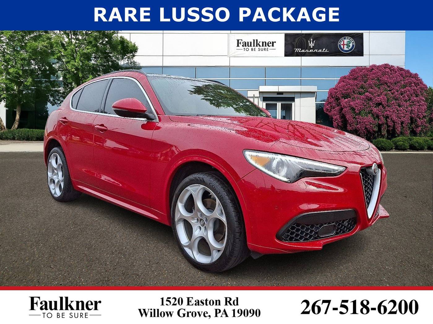 2023 Alfa Romeo Stelvio Lusso — SUV — 19,181 mi — Willow Grove, PA