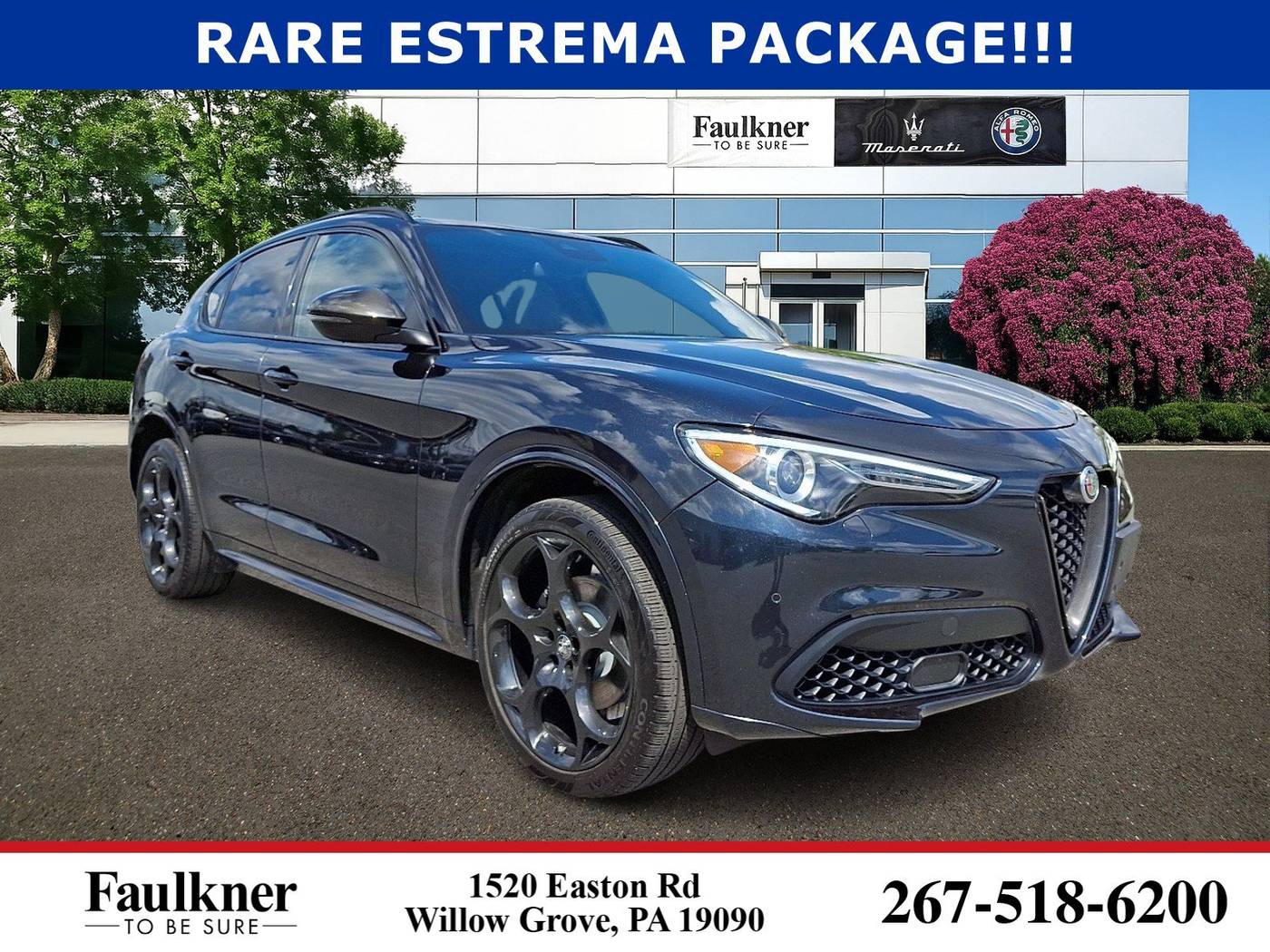 2023 Alfa Romeo Stelvio Estrema — SUV — 23,700 mi — Willow Grove, PA