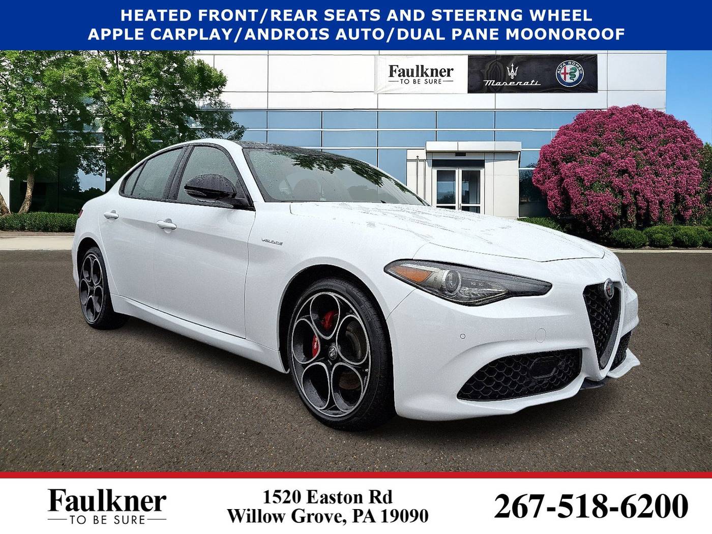 2022 Alfa Romeo Giulia Veloce — Sedan — 15,237 mi — Willow Grove, PA