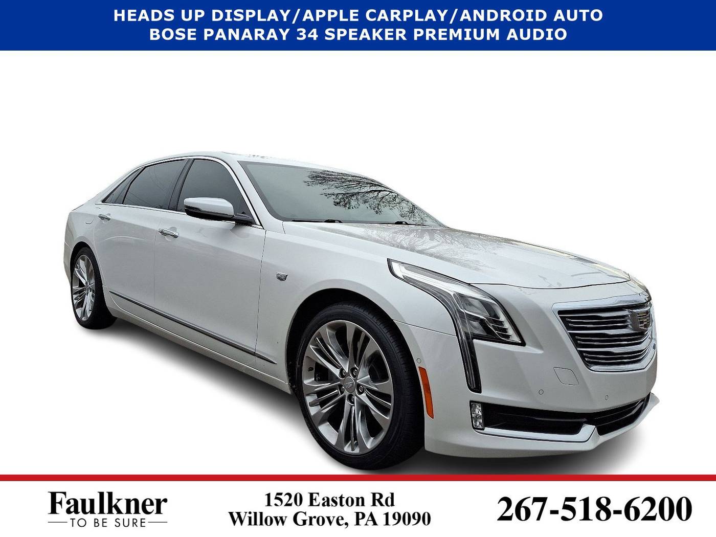2017 Cadillac CT6 Platinum — Sedan — 52,104 mi — Willow Grove, PA