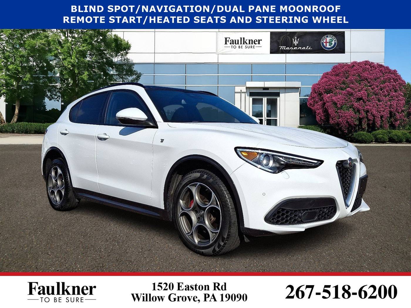 2022 Alfa Romeo Stelvio Ti — SUV — 16,452 mi — Willow Grove, PA