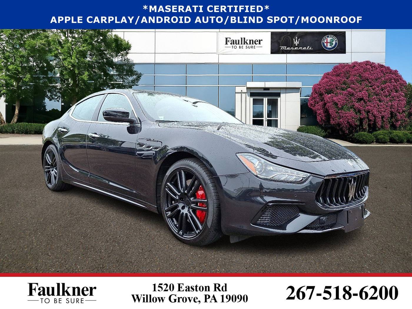 2022 Maserati Ghibli Modena Q4 — Sedan — 15,067 mi — Willow Grove, PA