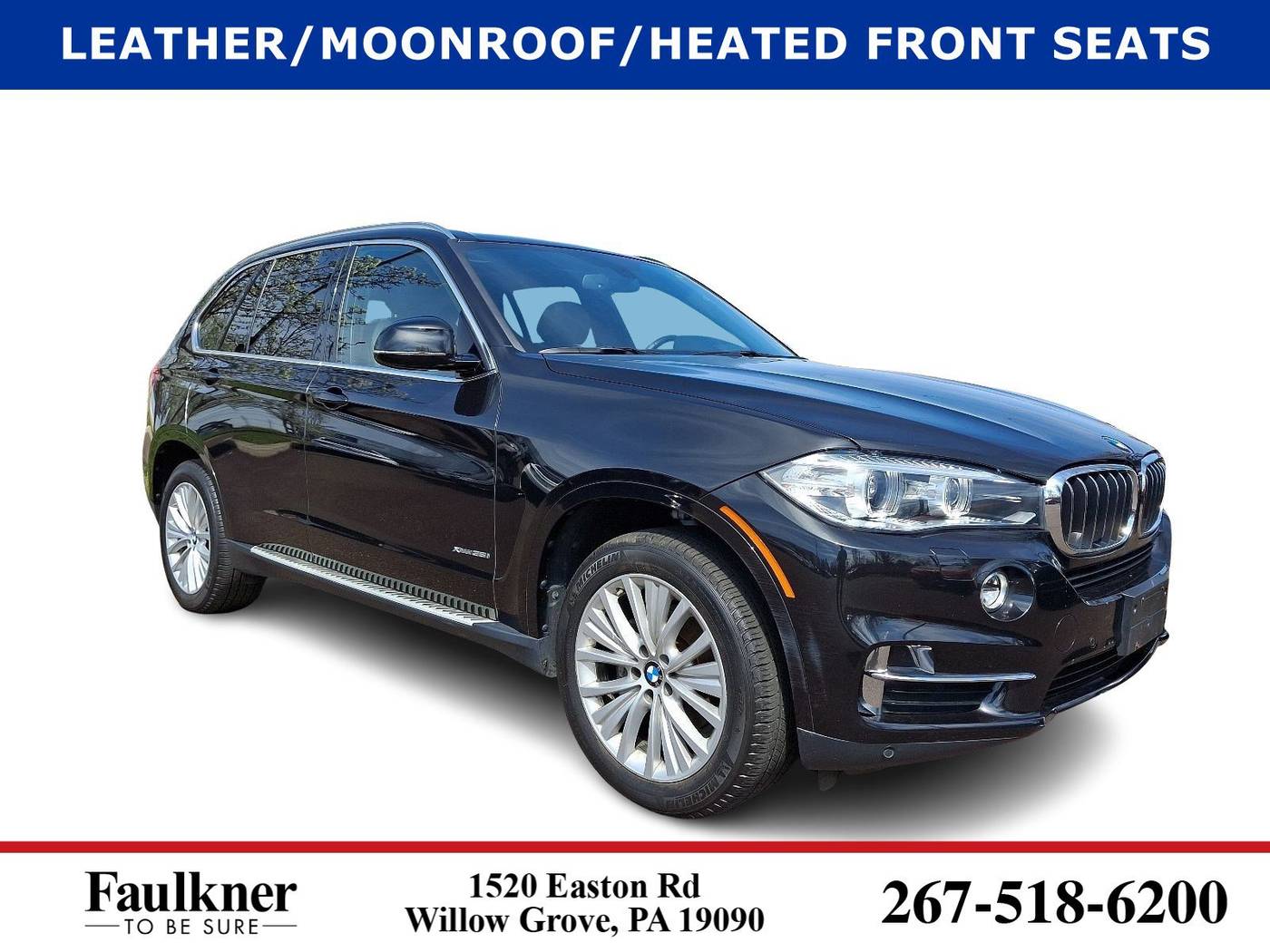 2017 BMW X5 35i — SUV — 72,353 mi — Willow Grove, PA