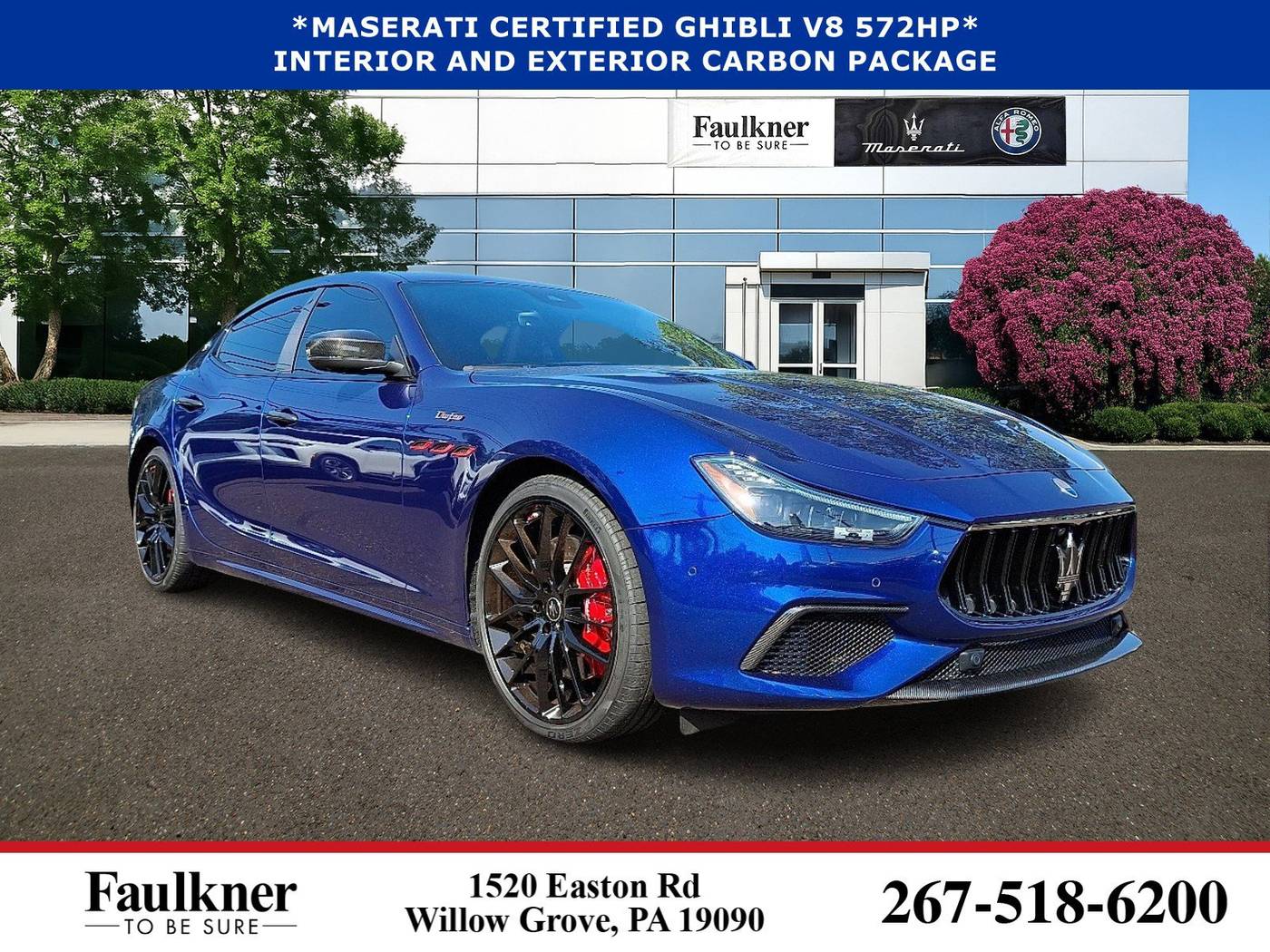 2021 Maserati Ghibli Trofeo — Sedan — 32,139 mi — Willow Grove, PA