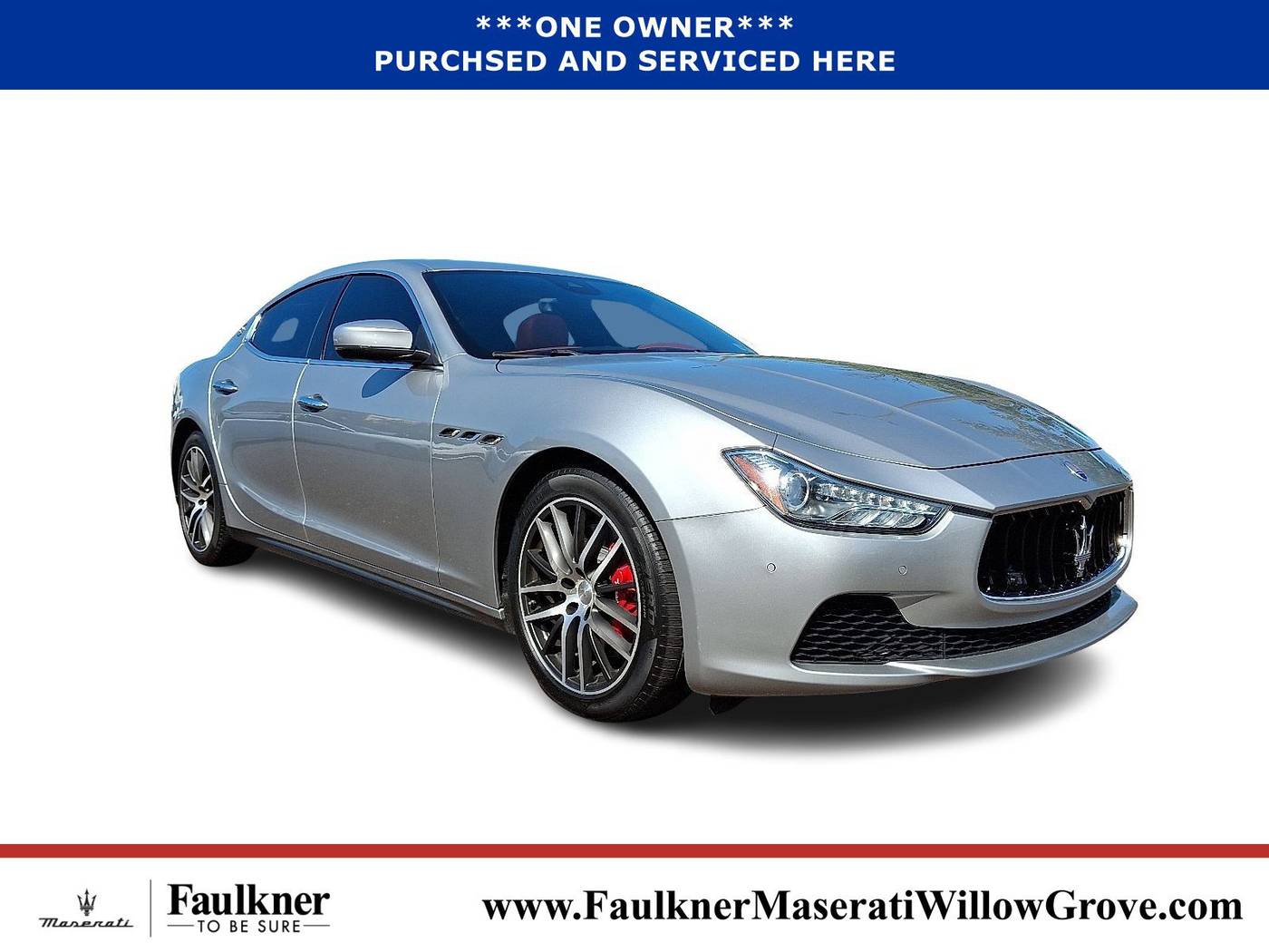 2017 Maserati Ghibli S Q4 — Sedan — 48,251 mi — Willow Grove, PA