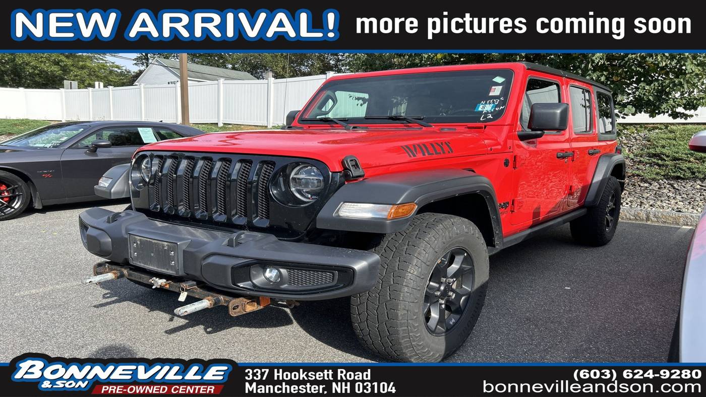 2021 Jeep Wrangler Willys — SUV — 69,639 mi — Manchester, NH