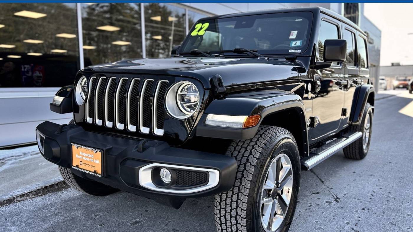 2022 Jeep Wrangler Sahara — SUV — 20,812 mi — Manchester, NH