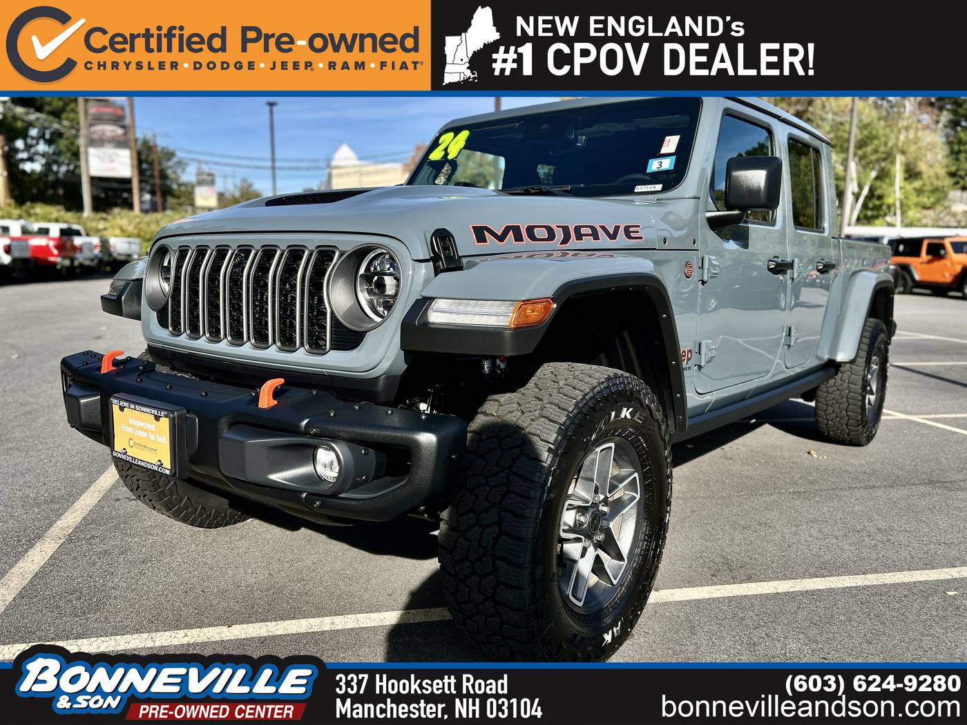2024 Jeep Gladiator Mojave X — Pickup Truck — 4,380 mi — Manchester, NH
