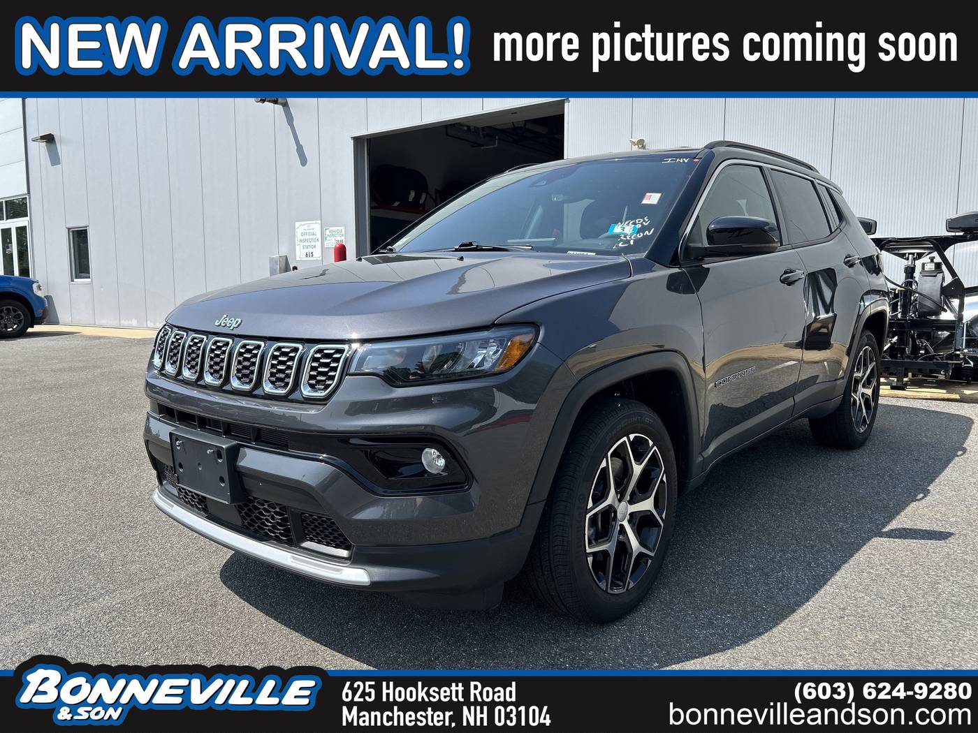 2024 Jeep Compass Limited — SUV — 3,545 mi — Manchester, NH