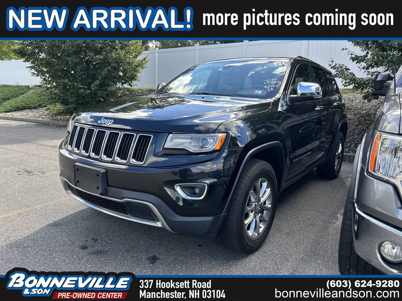 2015 Jeep Grand Cherokee Limited — SUV — 114,825 mi — Manchester, NH