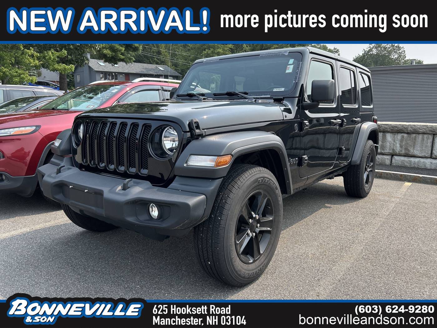 2021 Jeep Wrangler Sport Altitude — SUV — 23,610 mi — Manchester, NH
