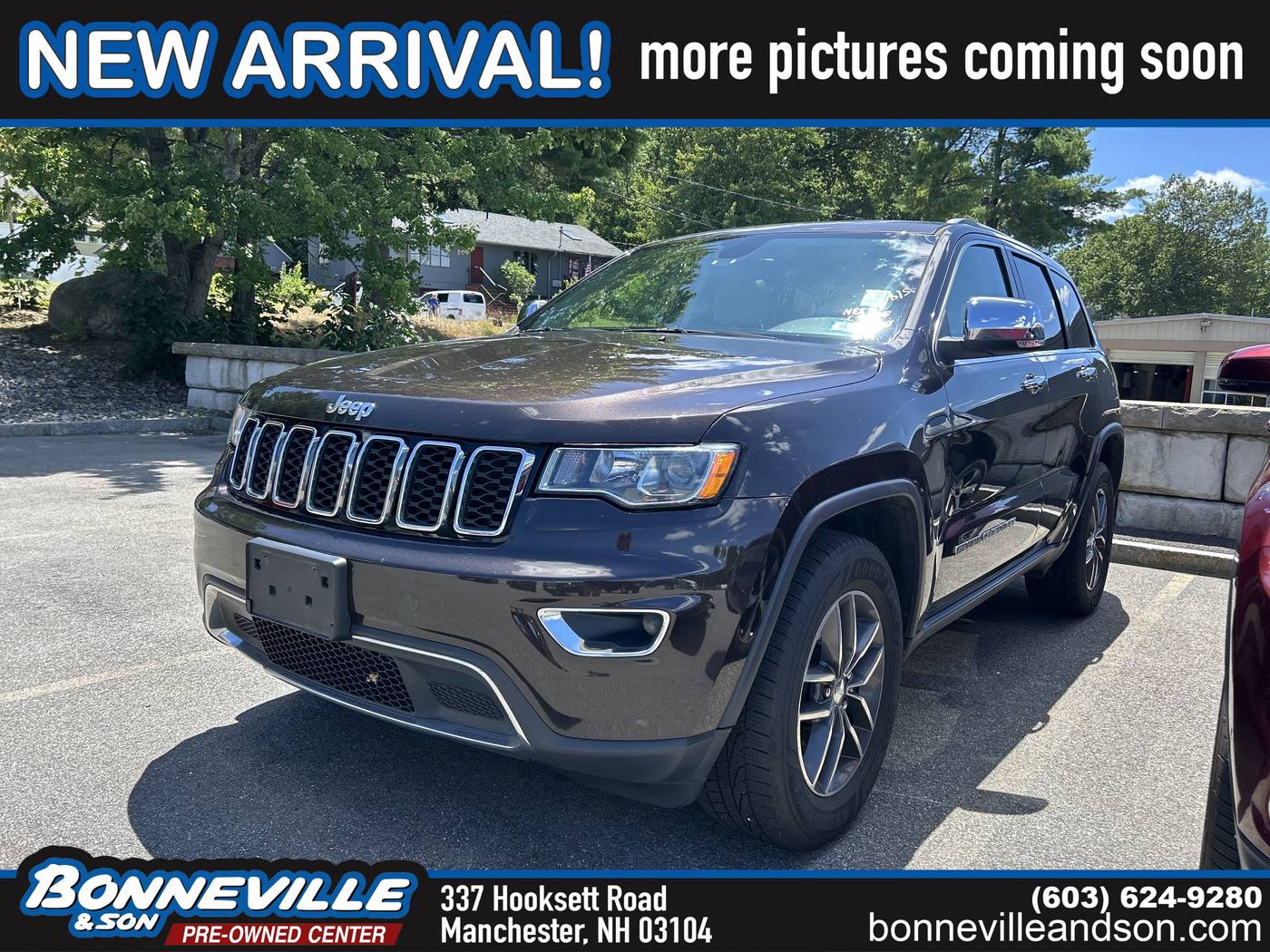2017 Jeep Grand Cherokee Limited — SUV — 94,677 mi — Manchester, NH
