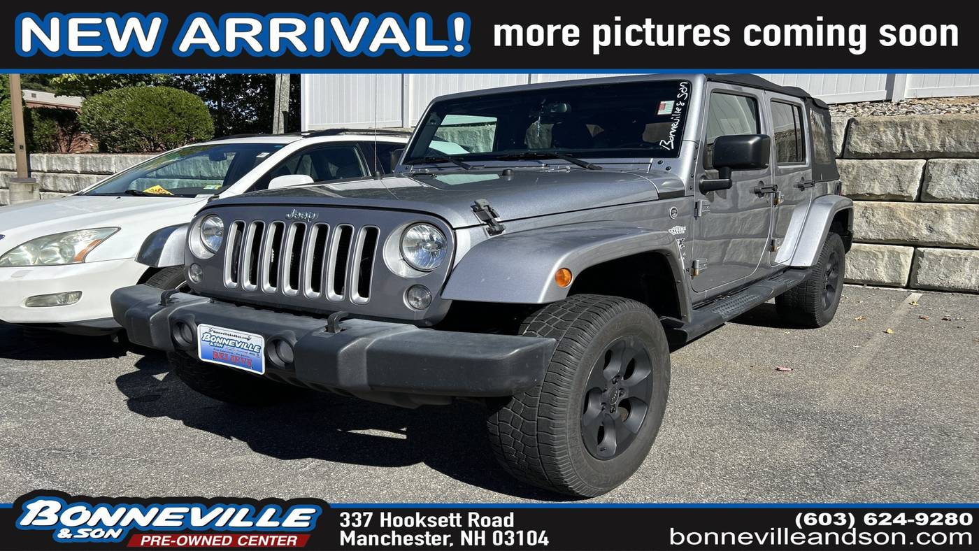 2016 Jeep Wrangler Sahara — SUV — 122,857 mi — Manchester, NH