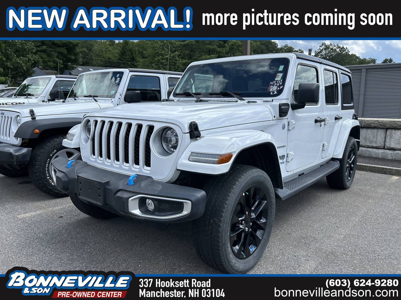 2022 Jeep Wrangler Sahara 4xe — SUV — 26,757 mi — Manchester, NH