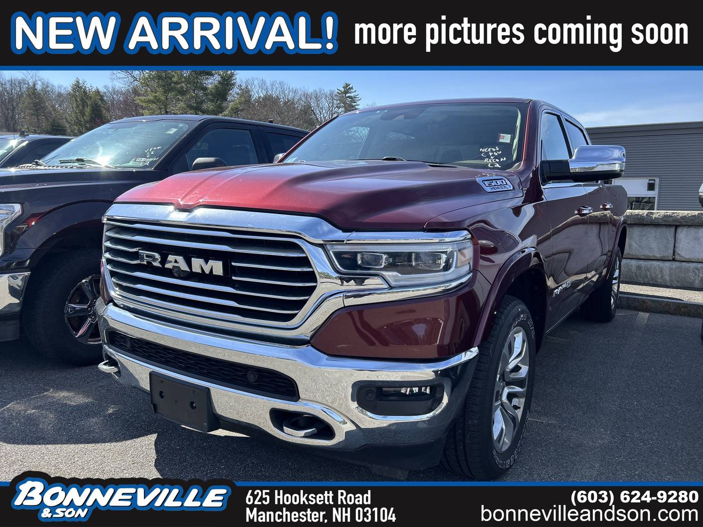 2019 Ram 1500 Longhorn — Pickup Truck — 53,078 mi — Manchester, NH