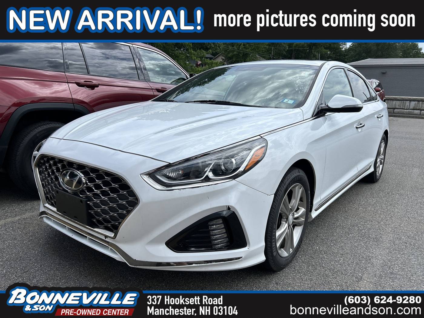 2018 Hyundai Sonata Sport+ — Sedan — 54,956 mi — Manchester, NH