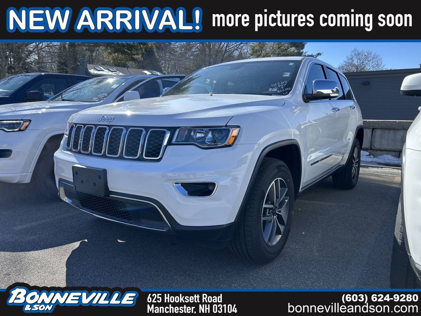 2022 Jeep Grand Cherokee WK Limited — SUV — 36,307 mi — Manchester, NH