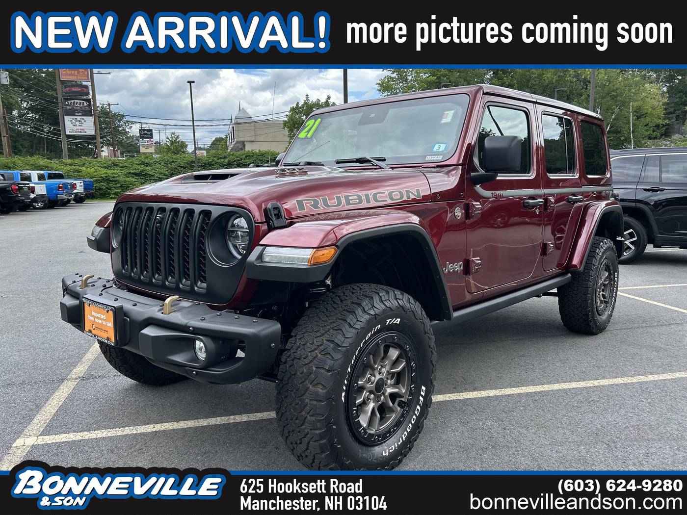 2021 Jeep Wrangler Rubicon 392 — SUV — 1,449 mi — Manchester, NH
