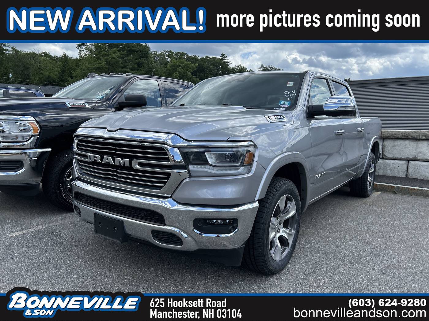 2021 Ram 1500 Laramie — Pickup Truck — 29,522 mi — Manchester, NH