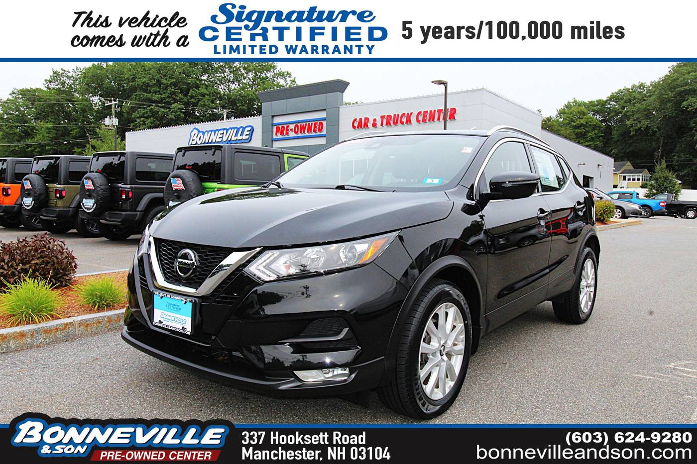 2020 Nissan Rogue Sport SV — SUV — 8,734 mi — Manchester, NH