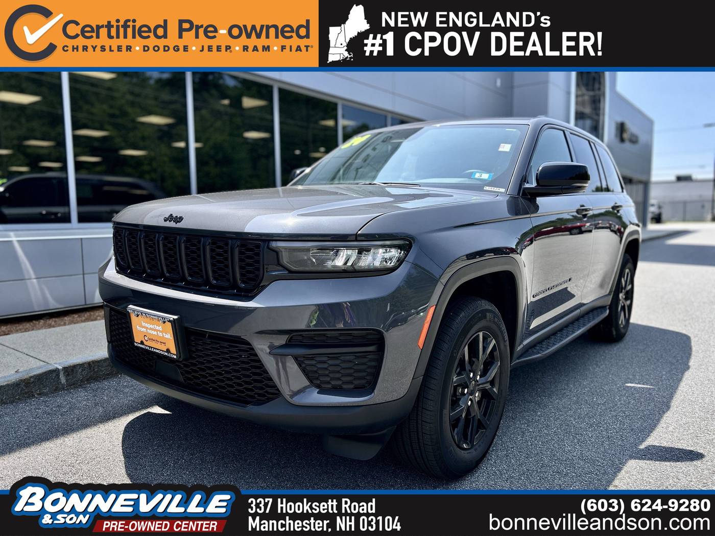 2024 Jeep Grand Cherokee Altitude — SUV — 8,099 mi — Manchester, NH