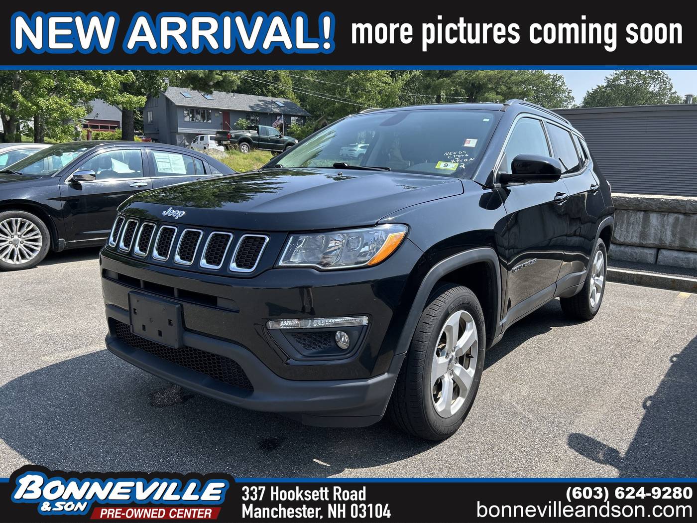2018 Jeep Compass Latitude — SUV — 70,311 mi — Manchester, NH