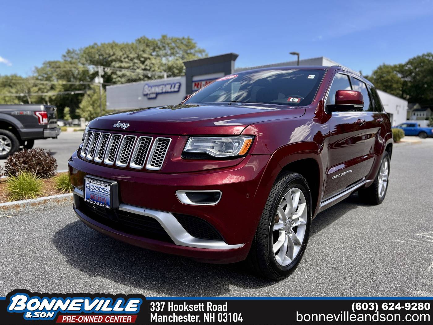 2016 Jeep Grand Cherokee Summit — SUV — 182,225 mi — Manchester, NH