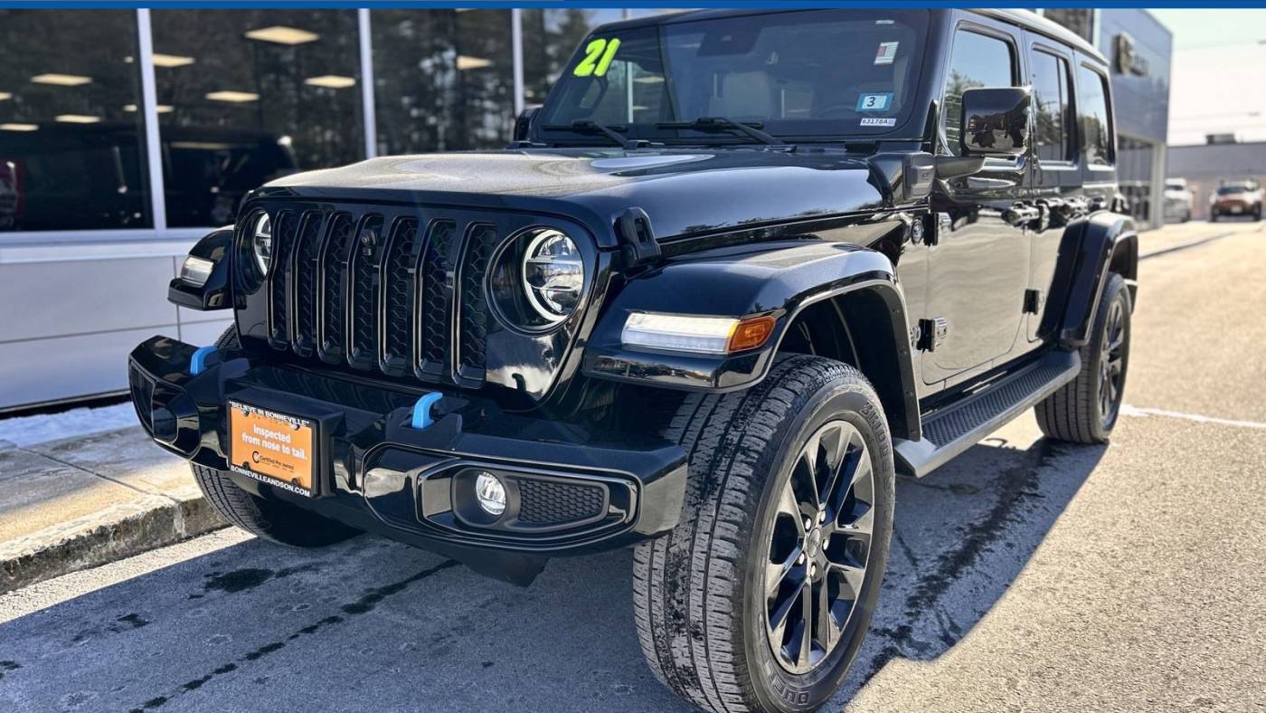 2021 Jeep Wrangler Sahara High Altitude 4xe — SUV — 38,074 mi — Manchester, NH